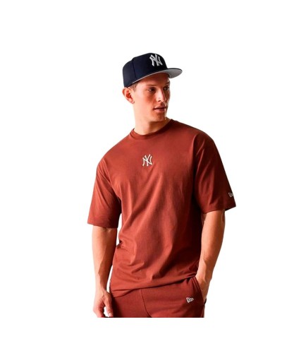 Maglia a Maniche Corte Uomo New Era MLB MIDI LE OS Marrone