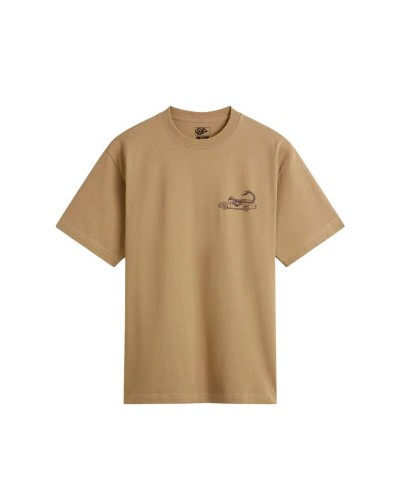 Herren Kurzarm-T-Shirt Vans Sting Wagon Ss Hellbraun