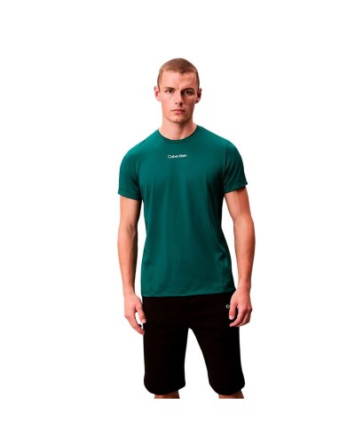 Herren Kurzarm-T-Shirt Calvin Klein Olive