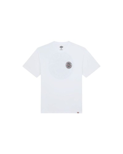 Miesten T-paita Dickies Circle Ss Valkoinen