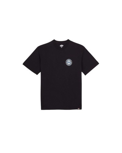 Camiseta de Manga Corta Hombre Dickies Circle Negro
