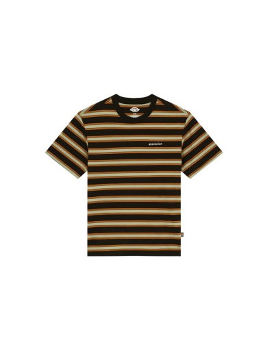 T-shirt à manches courtes homme Dickies York Stripe Noir
