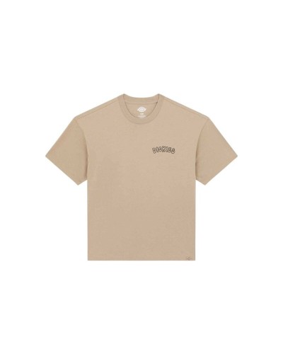 Maglia a Maniche Corte Uomo Dickies Decartuville Ss Beige