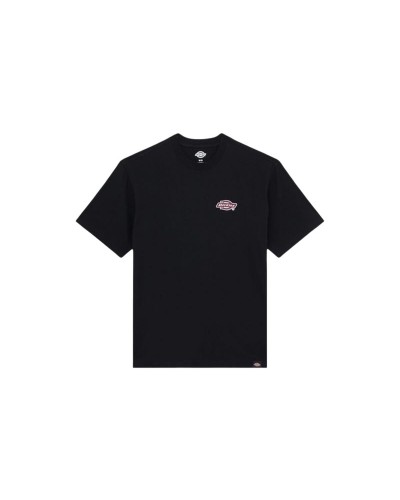 Heren-T-Shirt met Korte Mouwen Dickies Graysville Ss Zwart