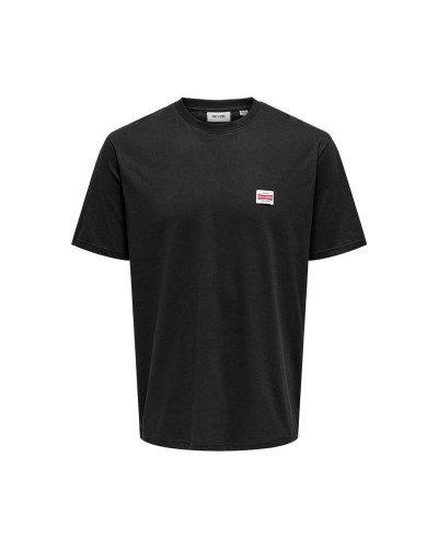 Heren-T-Shirt met Korte Mouwen Only & Sons Onsdawson Reg Ss Tee Vd Zwart