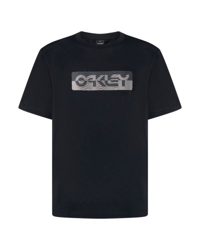 Herren Kurzarm-T-Shirt Oakley Duality B1B Schwarz