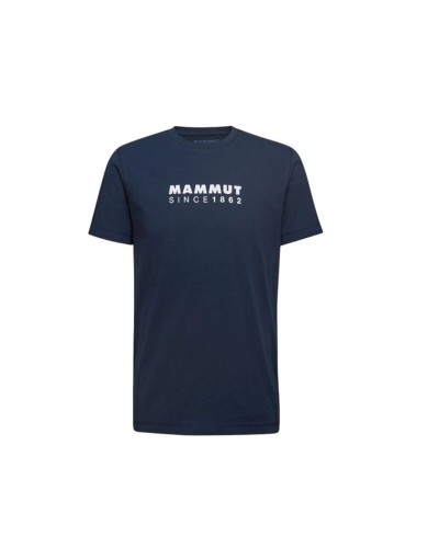 T-shirt med kortärm Herr Mammut Core Mörkblå