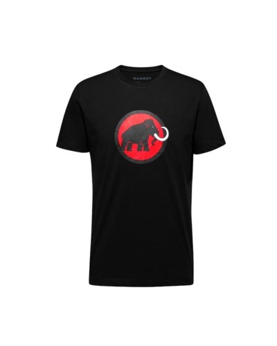 Heren-T-Shirt met Korte Mouwen Mammut Core Zwart