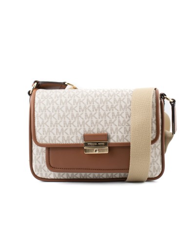 Umhängetasche Michael Kors Bradshaw Beige 24 x 17 x 10 cm
