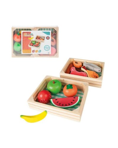 Eten speelgoedset Woomax 46471 (12 pcs)