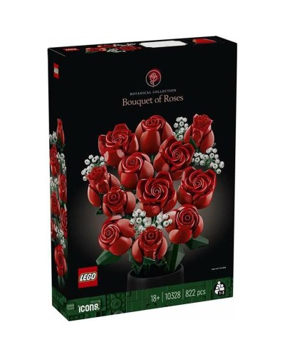 Bouwspel Lego Botanical Collection Bouquet of Roses Multicolour 822 Onderdelen