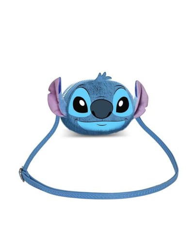 Shoulder Bag Stitch Blue 17 x 13 x 7 cm