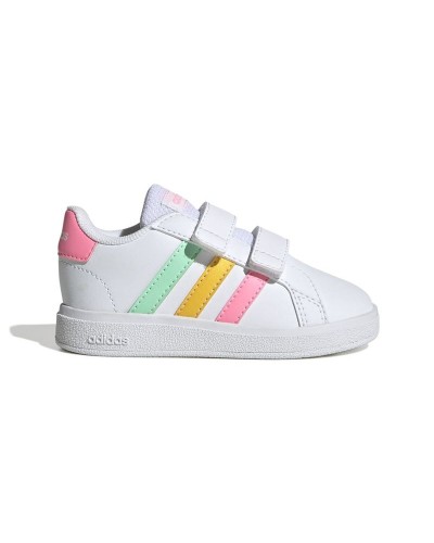 Scarpe Sportive per Bambini Adidas Grand Court 2.0 CF Bianco