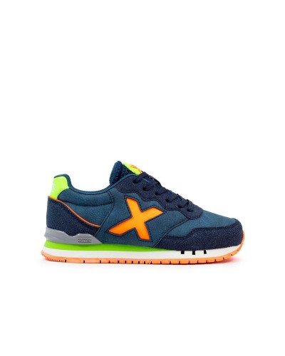 Scarpe Sportive per Bambini Munich Dash Kid 167 Azzurro