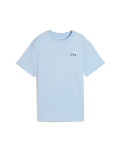 Lasten Lyhythihainen paita Puma Essentials 2 Color Sininen Taivaansininen