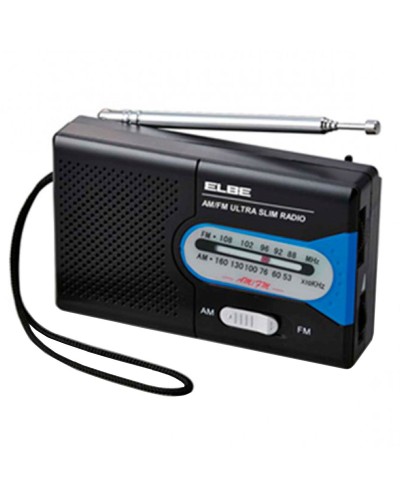 Radio ELBE RF55 Zwart AM/FM