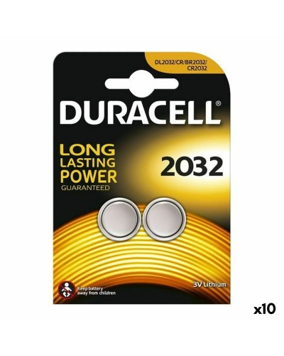 Batterier DURACELL DL2032B2 3V (10 antal)