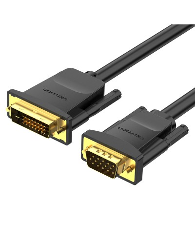 VGA-zu- DVI-Adapter Vention EABBG Schwarz 1,5 m
