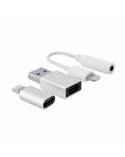 Cavo USB CoolBox COO-CKIT-APPL Bianco