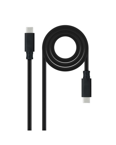USB-C-kabel NANOCABLE 10.01.4103 Zwart 3 m