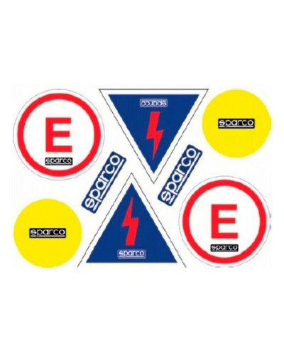 Adesivo per Auto Sparco Rally Kit/Set