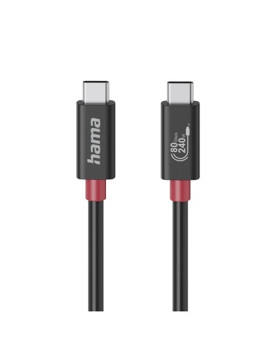 USB-C-Kaapeli Hama 00200799 Musta