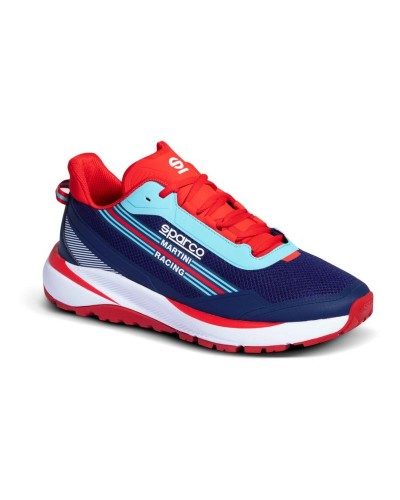 Slippers Sparco S-RUN Martini Racing Blauw 44