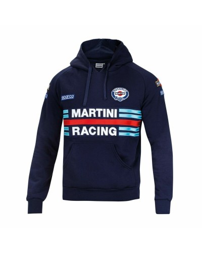 Miesten huppari Sparco MARTINI RACING Koko L Laivastonsininen