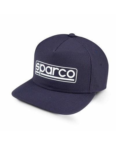 Sports Cap Sparco STRETCH Navy Blue