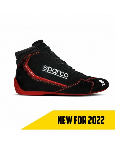 Racelaarzen Sparco SLALOM Rood/Zwart Maat 44