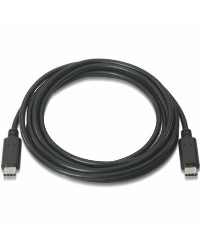 USB-C-kabel Aisens A107-0056 Zwart 1 m