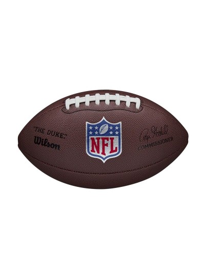 Rugby Ball Wilson NFL Duke Replica FB White Brown
