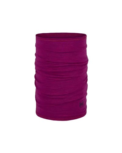 Schlauchtuch Buff Merino Lightweight Solid Magenta Braun