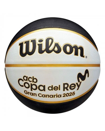 Basketball Wilson Copa del Rey Weiß 7 (Größe 7)