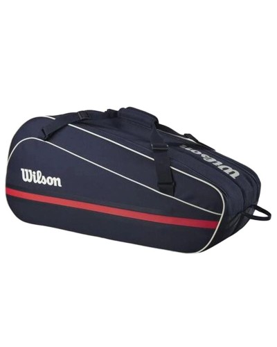 Schlägertasche Wilson 6Pk Team Racket Bag 2025 Dunkelblau