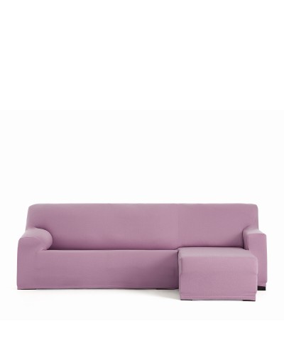 Chaise longue-omslag med kort högerarm Eysa BRONX Rosa 110 x 110 x 310 cm