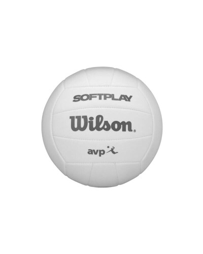 Strandvolleyball Wilson Avp Soft Play Vb White Vit Konstläder Storlek 5 (One size)
