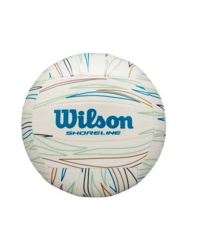 Beach-Volleyball Wilson Shoreline Gen Green Vb Blau Weiß