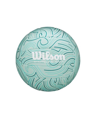 Beachvolleybal Wilson Shoreline Soft Gen Green Vb Bl Blauw