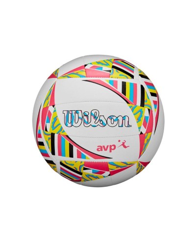 Rantalentopallo Wilson Avp Movement Vb New Keltainen Valkoinen Rose TPU
