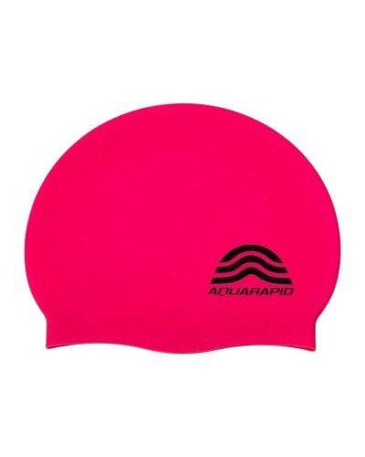 Swimming Cap Aquarapid Lhair Fuchsia Silicone