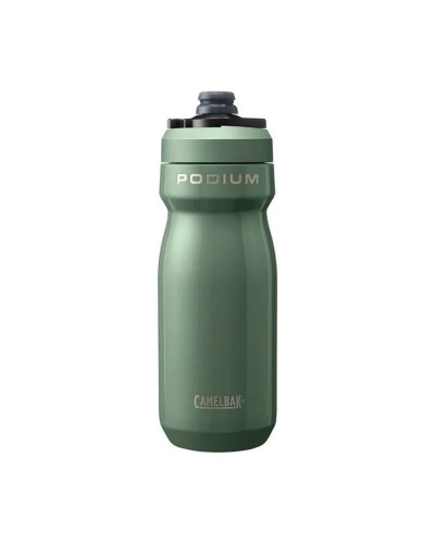 Wasserflasche Camelbak Podium Insulated grün Dunkelgrün Edelstahl 500 ml