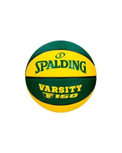 Basketboll Spalding Varsity Tf-150 Sz7 Oliv 7 Gummi (Storlek 7)
