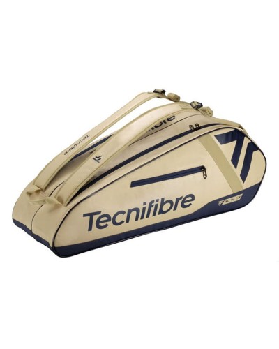Schlägertasche Tecnifibre Tour Endurance Sand 6R Hellbraun