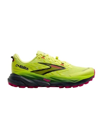 Zapatillas de trail para mujer Brooks Cascadia 19 Amarillo
