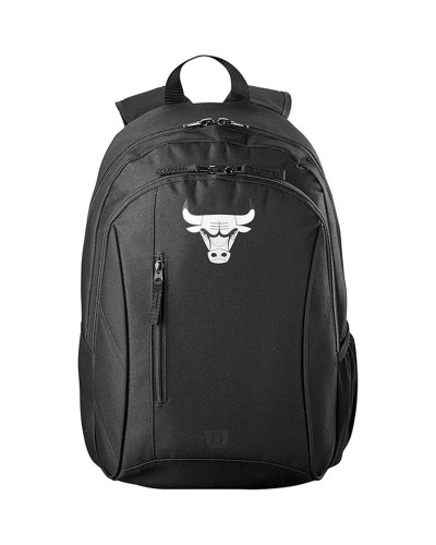 Casual Backpack Wilson NBA Team Backpack Chi Black Sporting