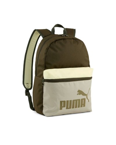 Mochila Casual Puma Phase Color Block Oliva
