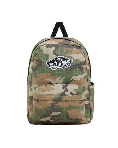 Mochila Casual Vans Old Skool Classic Vint Age Camo Caqui