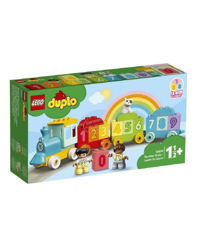 Konstruktionsspiel Duplo Number Train Lego 10954 Bunt 23 Stücke (23 pcs)