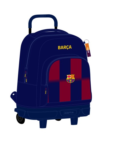 School Bag F.C. Barcelona Blue Maroon 33 x 45 x 22 cm